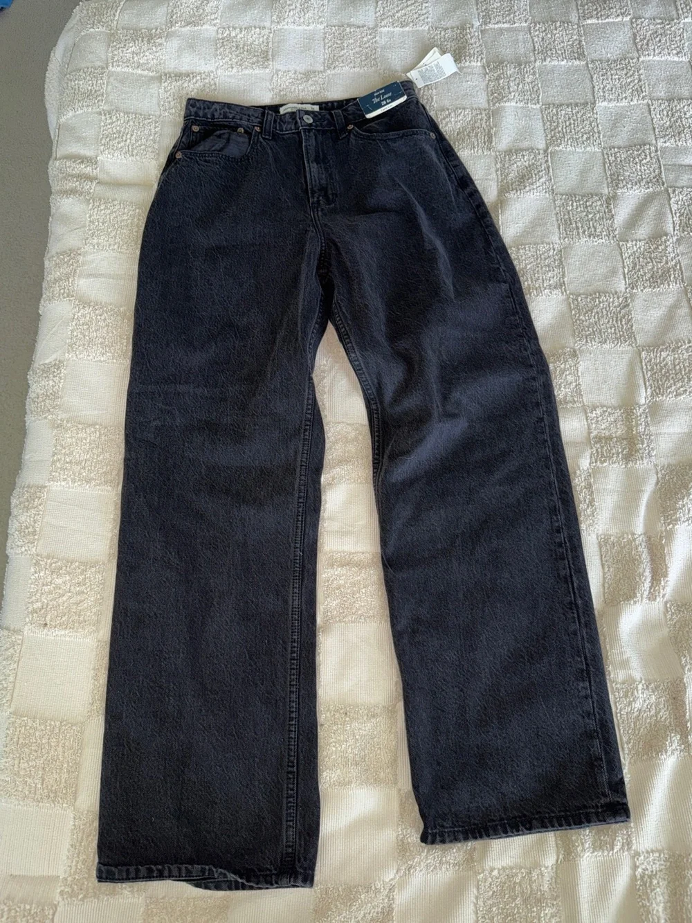 NWT Abercrombie‎ & Fitch The Loose High Rise 28 6R Curve Love